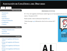 Tablet Screenshot of lingdiscurso.org